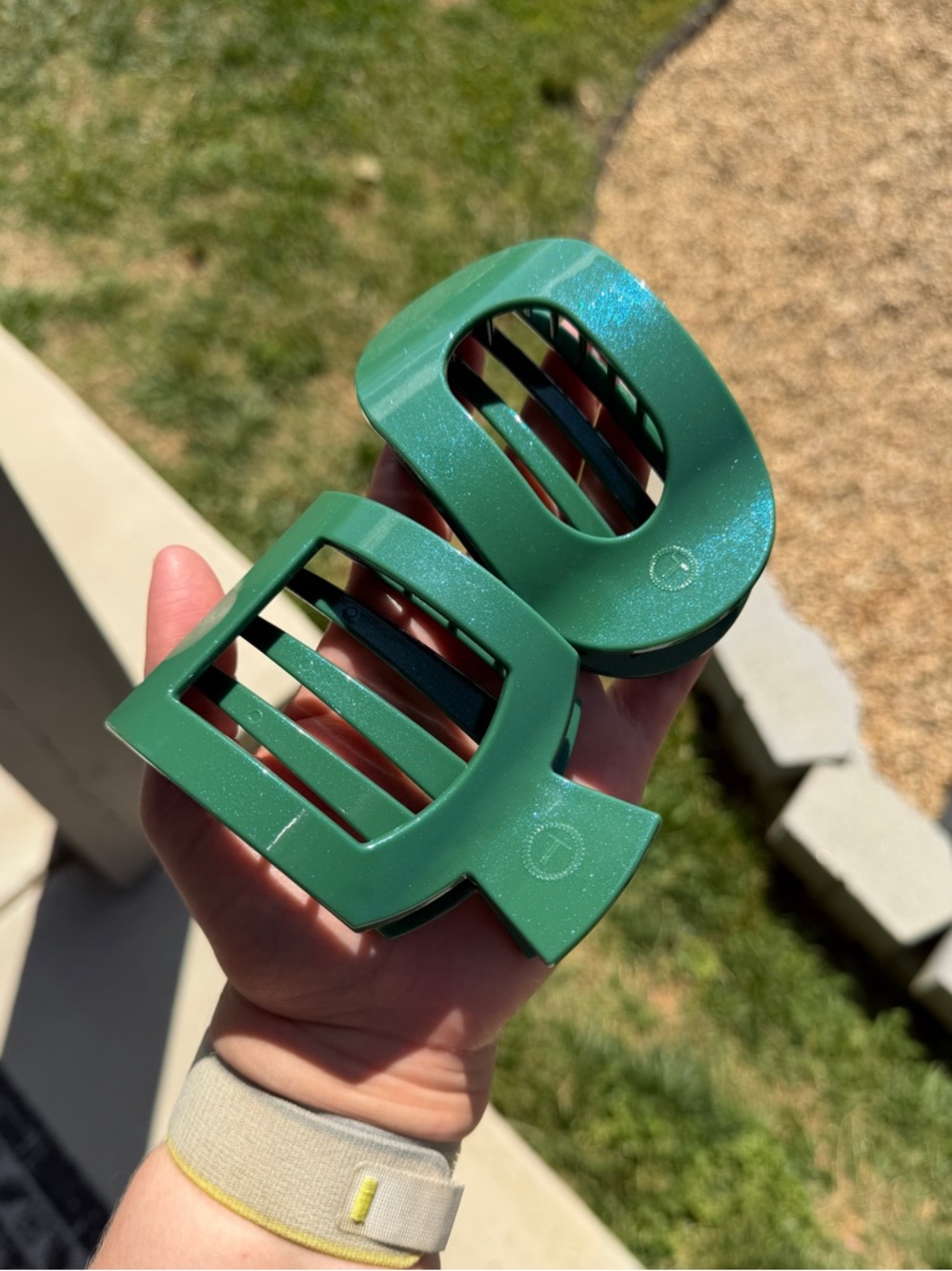 Teleties - Mistletoe large flat clip bundle